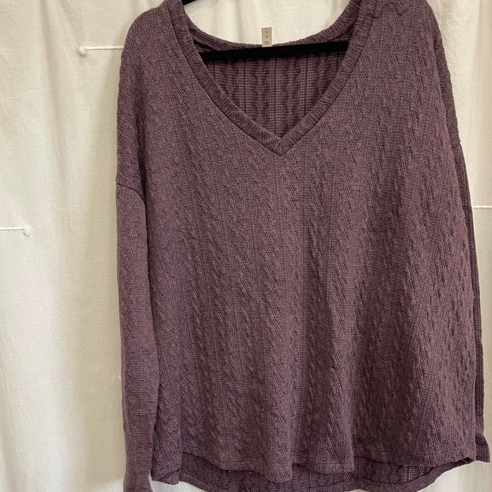 Women's Purple Sweater